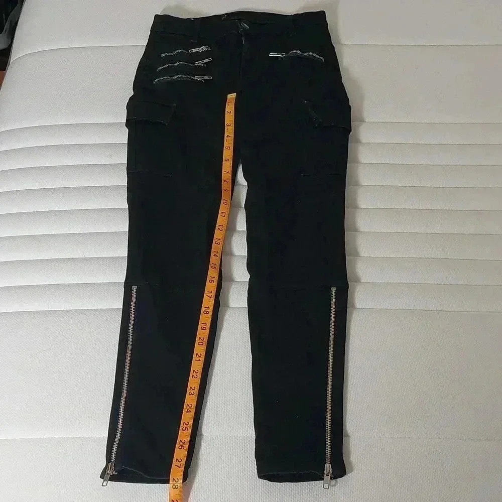 J Brand black cargo skinny jeans size 27 - Picture 5 of 12